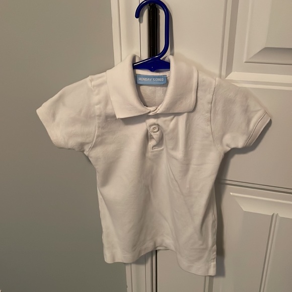 MONDAY’S CHILD POLO 👕 SHIRT - Picture 7 of 9